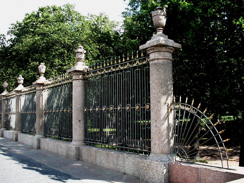 Ограда летнего сада в санкт петербурге