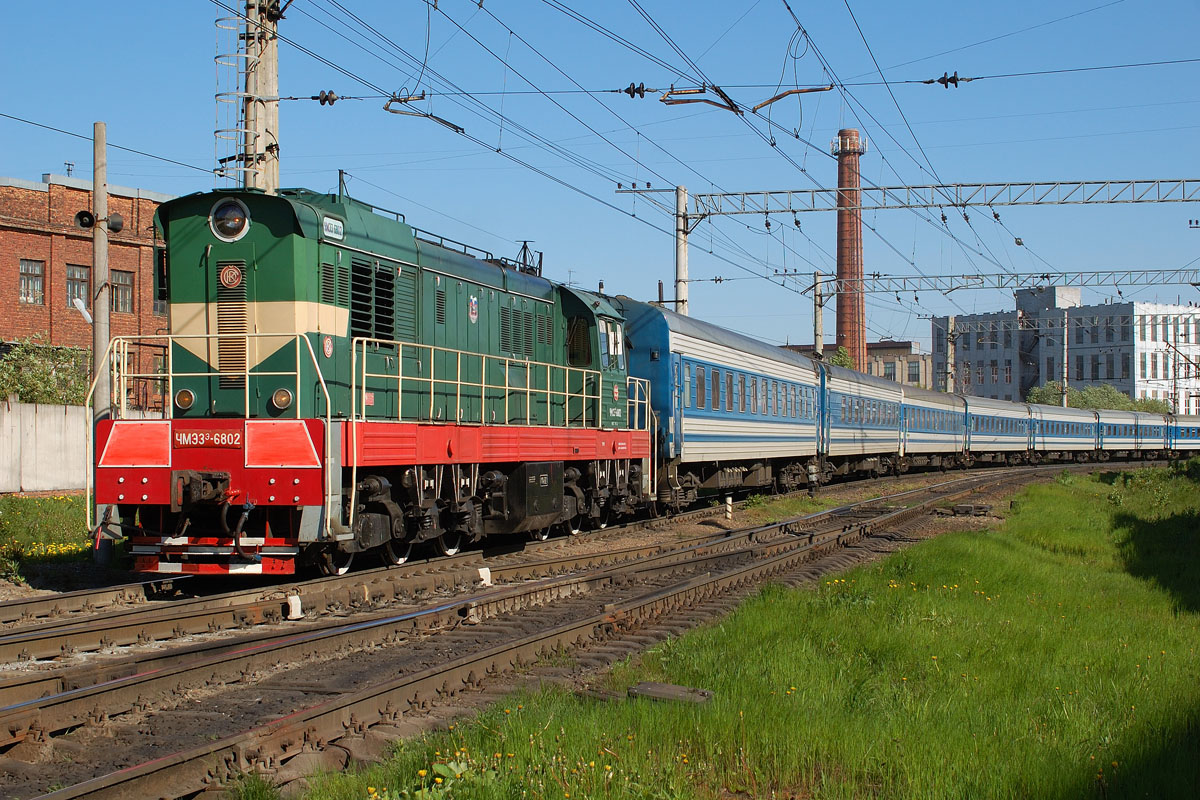 Russian trains: trains between Moscow and St.Petersburg - Afanasy Nikitin overnight trains