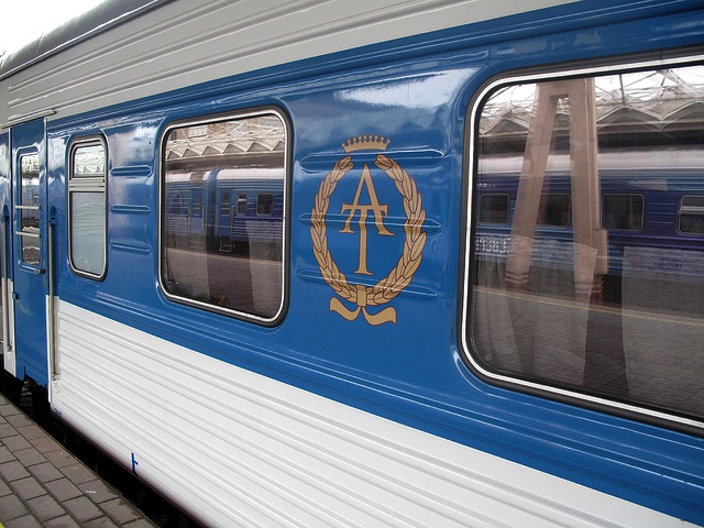 Russian trains: trains between Russia and Finland - Helsinki - Moscow train Lev Tolstoy
