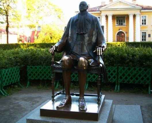 Peter the Great - monument in Peter and Paul fortress